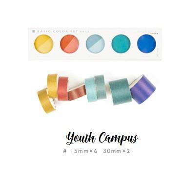 [HCM]BỘ BĂNG KEO BASIC COLOR