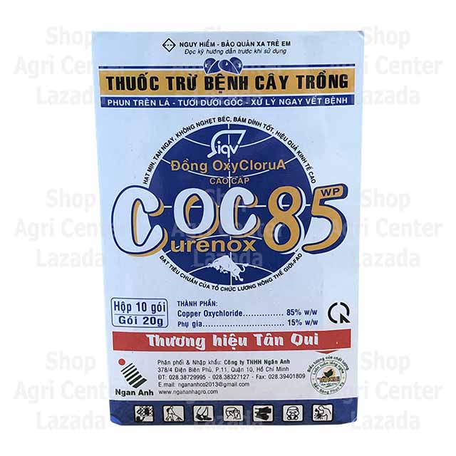 Fungicides, bactericidal plant - 85WP Coc
