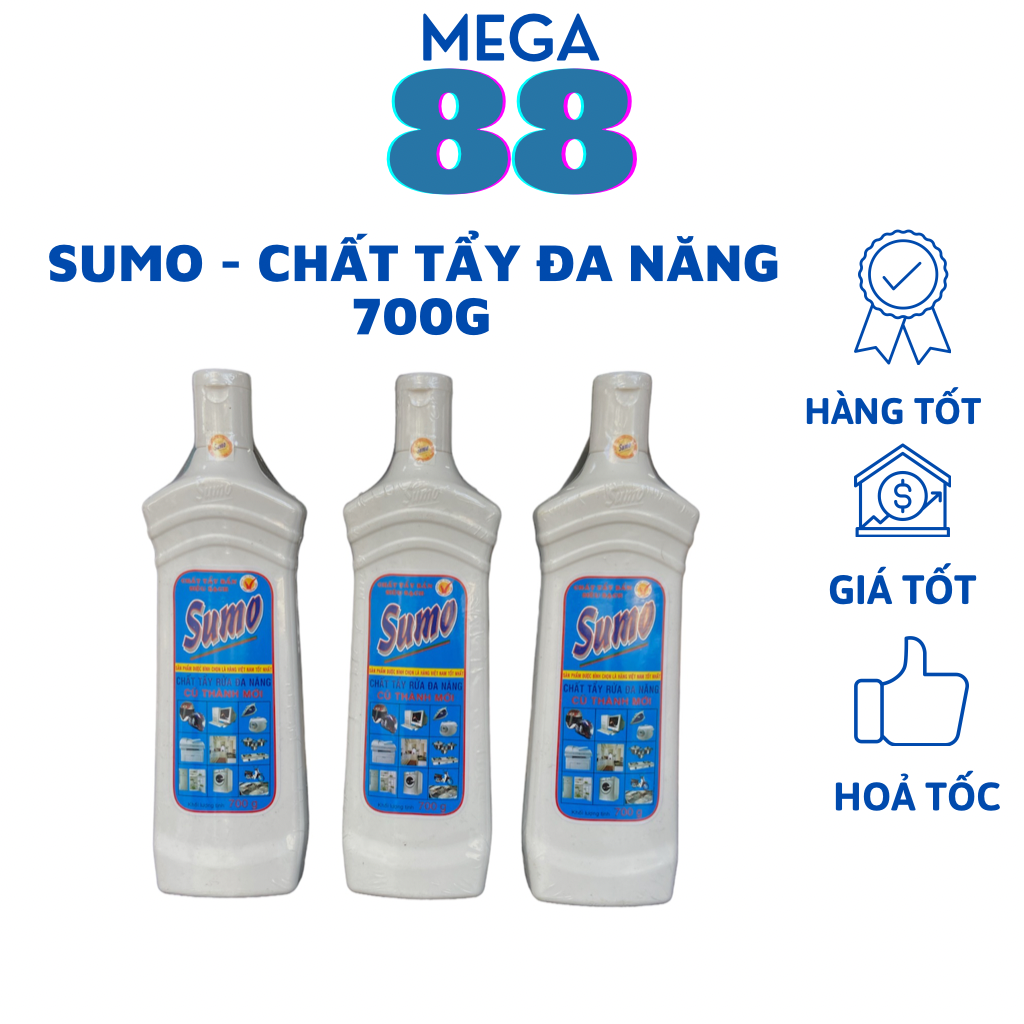 Sumo chất tẩy rửa đa năng mọi bề mặt siêu sạch 700g - sumo tẩy sạch 700g