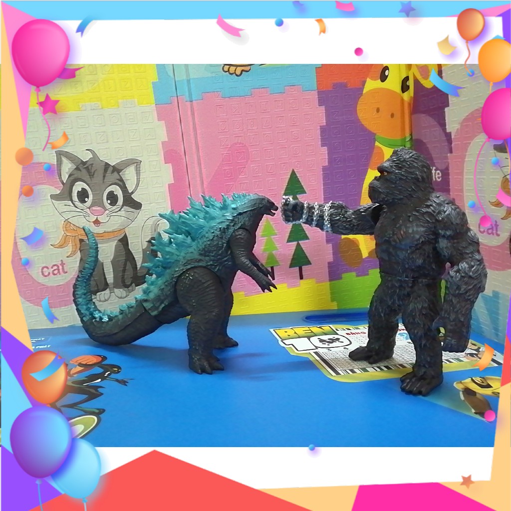 Combo 2 mô hình Godzilla & King Kong