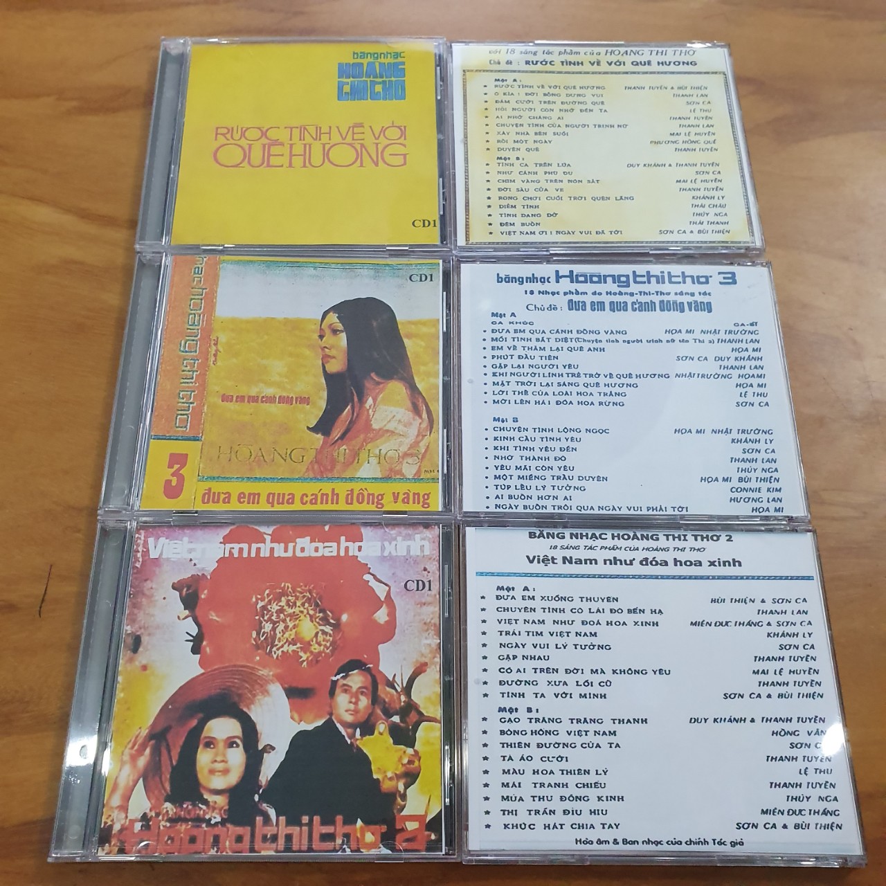 [MDCD] BỘ 15 ĐĨA CD TỰ CHỌN