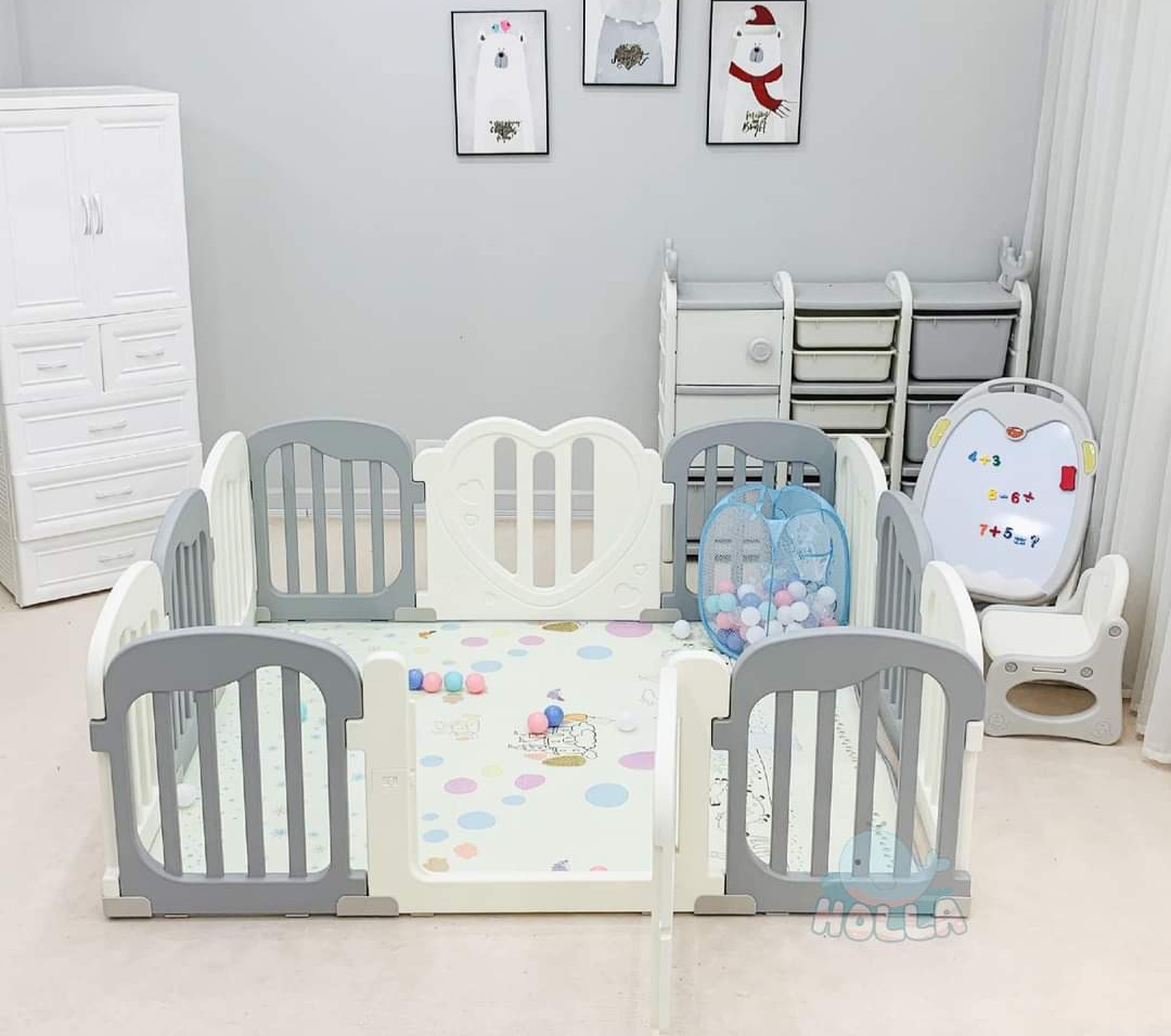 Bộ quây bóng trái tim Holla