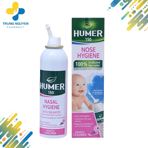 Dung dịch xịt mũi dành cho trẻ em Humer (Chai 150ml)