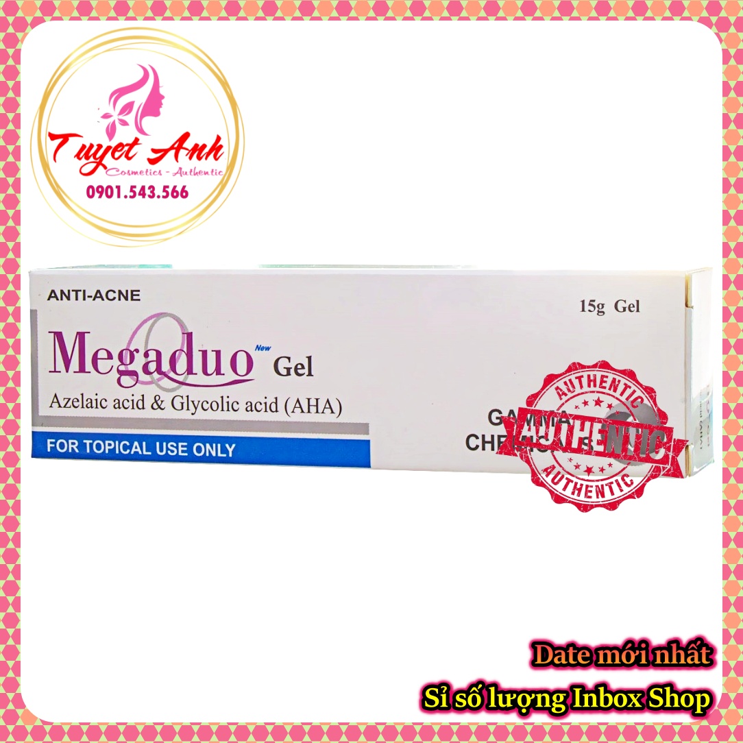 [HCM][Auth] Megaduo 15g- Gel Mụn Trứng cá
