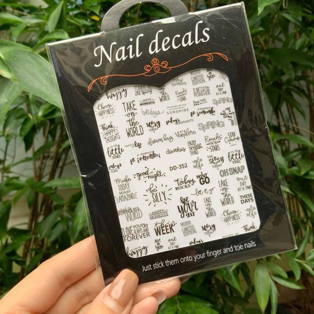 Sticker chữ ký