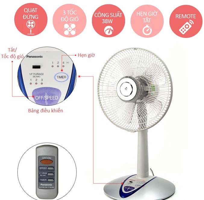Quạt đứng Panasonic F-307KHS