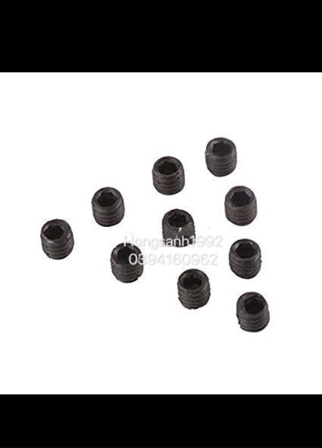 Combo 10 con ốc lục giác gắn kim máy vắt sổ và máy kansai công nghiệp