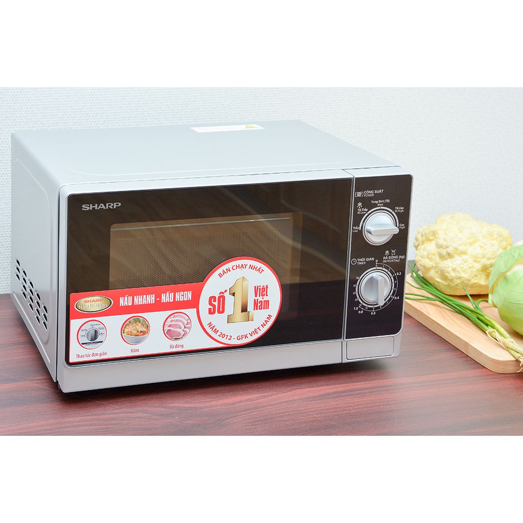 LÒ VI SÓNG SHARP R-205VN(S) 20 LÍT
