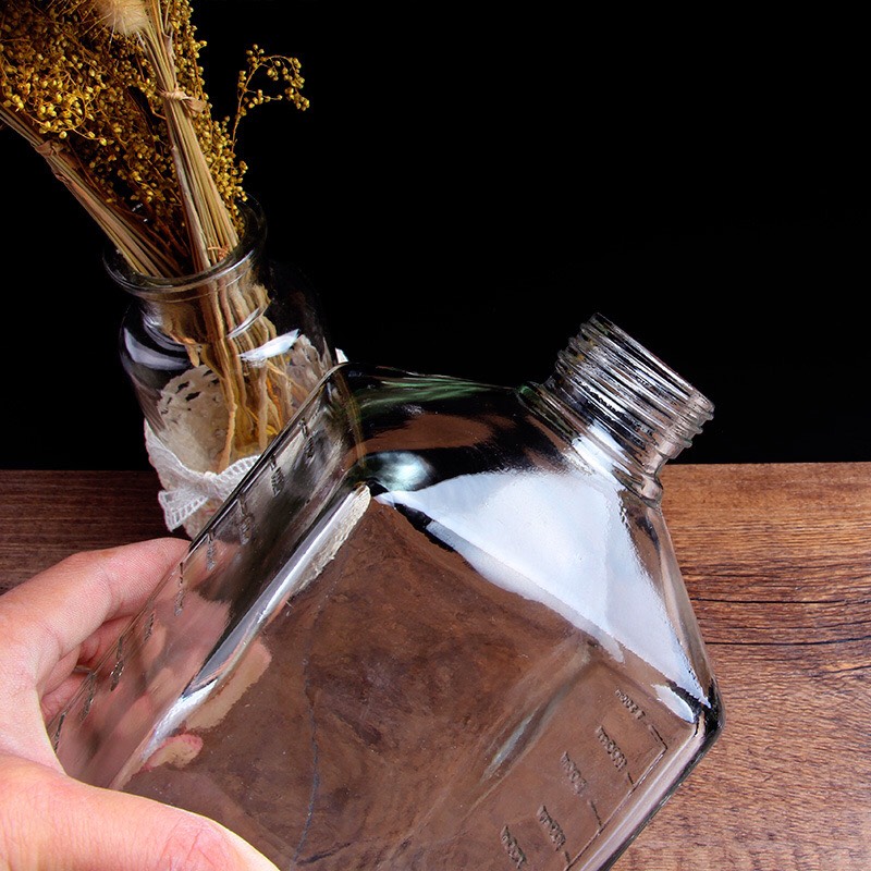 Bình Bơm Siro & Sugar Có Vòi Dung Tích 1100ml [ Bình Thủy Tinh ]