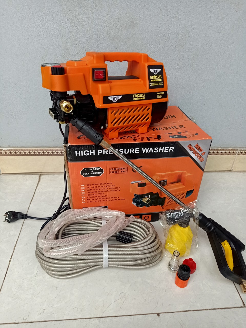 MÁY RỬA XE BOSS 3500W