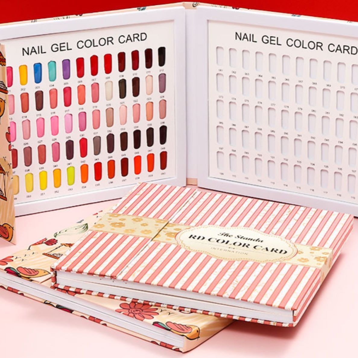 [HCM]Bảng sổ gắn móng mẫu nail 120 ô