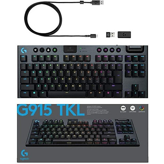 Logitech G915 TKL Gaming Keyboard (New/Openbox) - Bảo hành 12 tháng