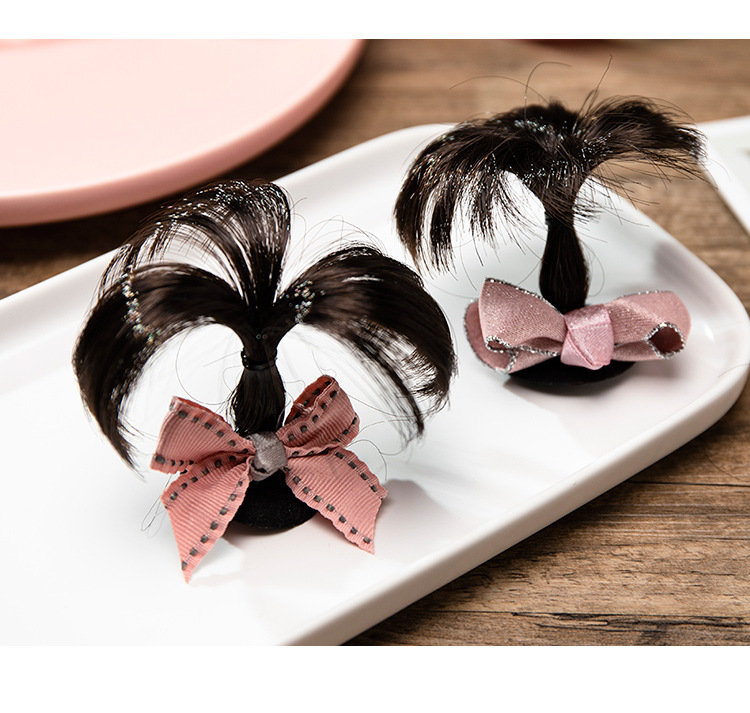 kẹp chùm tóc giả cute cho bé