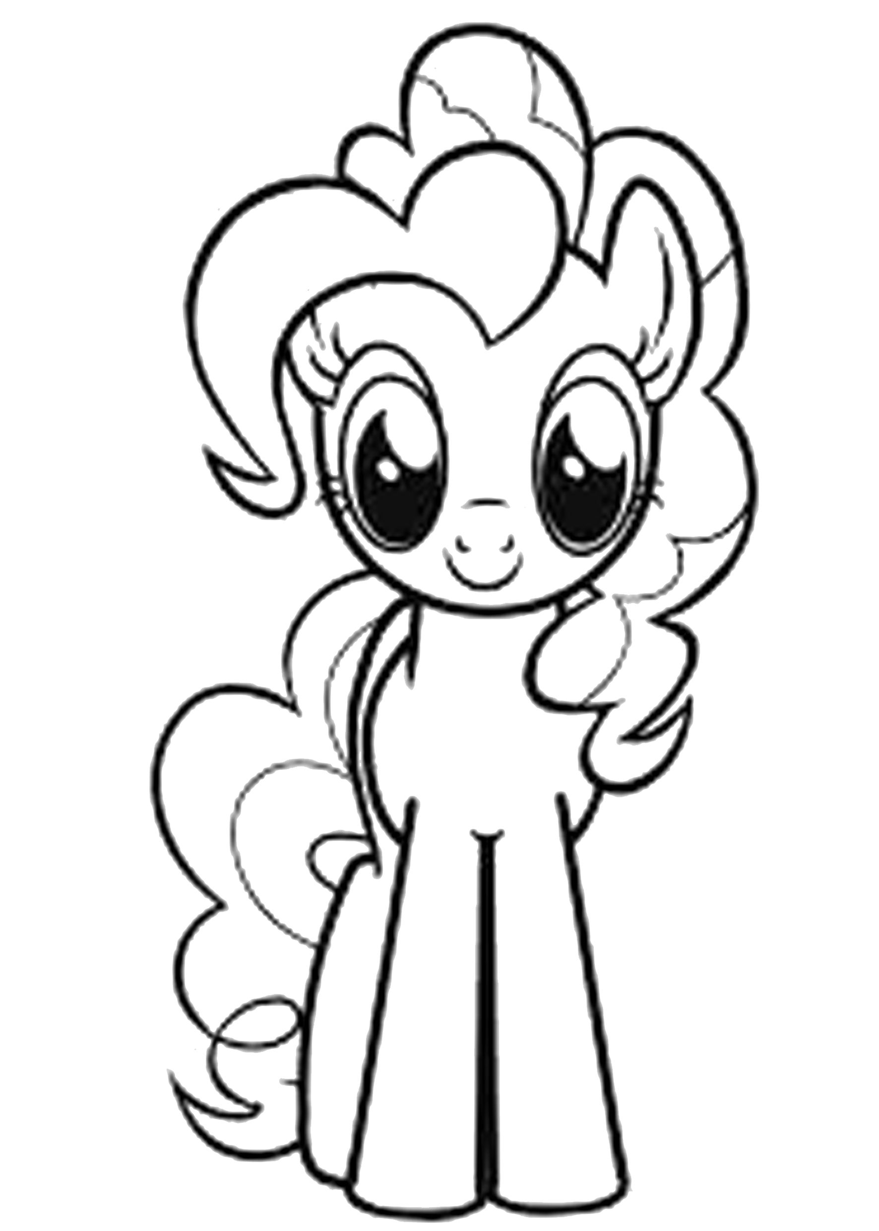 TRANH TÔ MÀU NGỰA PONY 1