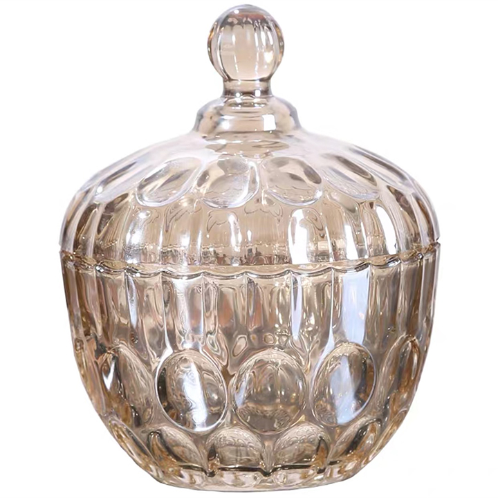 Thố đựng hạt dưa, mứt Tết, hộp đựng hộp dưa ngày Tết siêu tiện ích, hũ thủy tinh đựng bánh kẹo, đồ ăn vặt dùng trong gia đình, hũ trang trí bàn tiếp khách, lọ đựng bánh kẹo đồ sấy khô