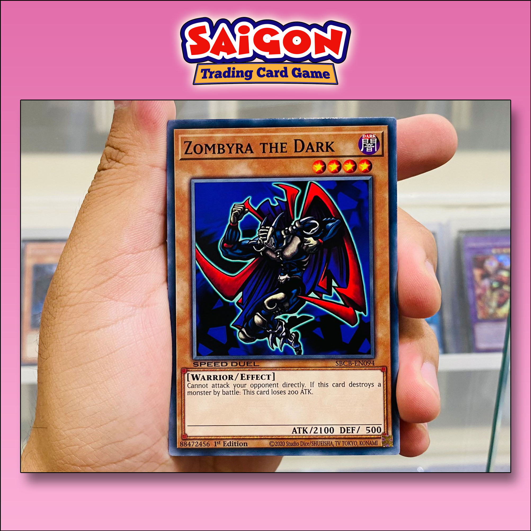 Thẻ bài yugioh mã sbcb-en094 - zombyra the dark - common - 1st edition