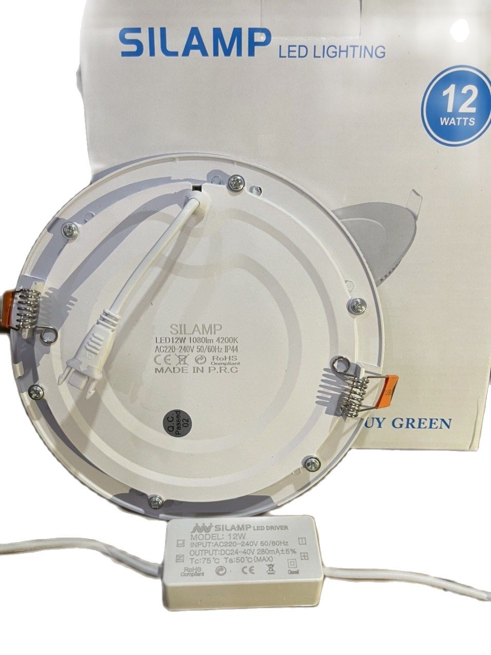 Đèn led tròn DOWNLIGHT âm trần 12W