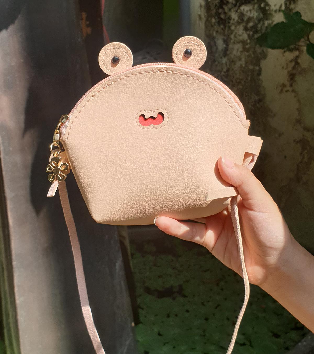 [HCM]TÚI ĐEO CHÉO ẾCH CON