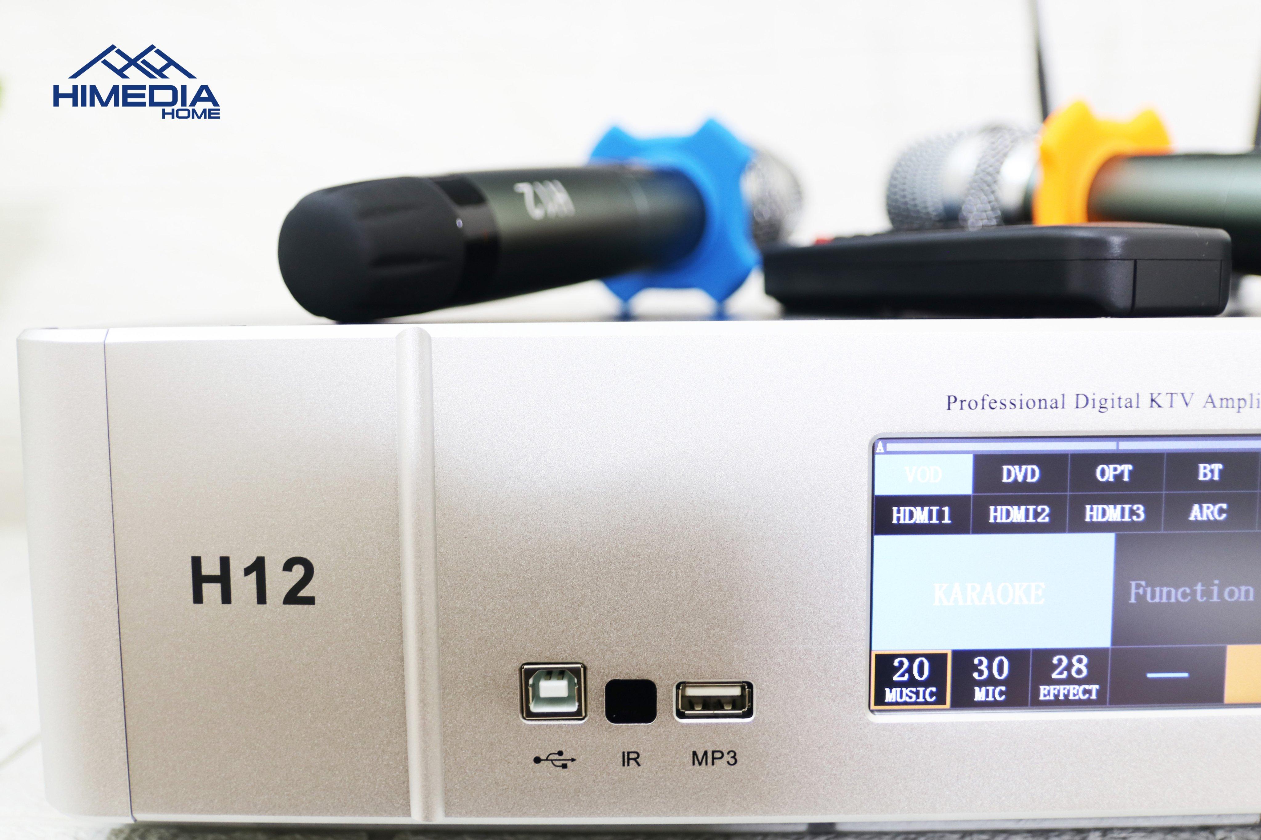 Ampli Karaoke, xem phim cao cấp Himedia Home H12 (Bluetooth 4.2)