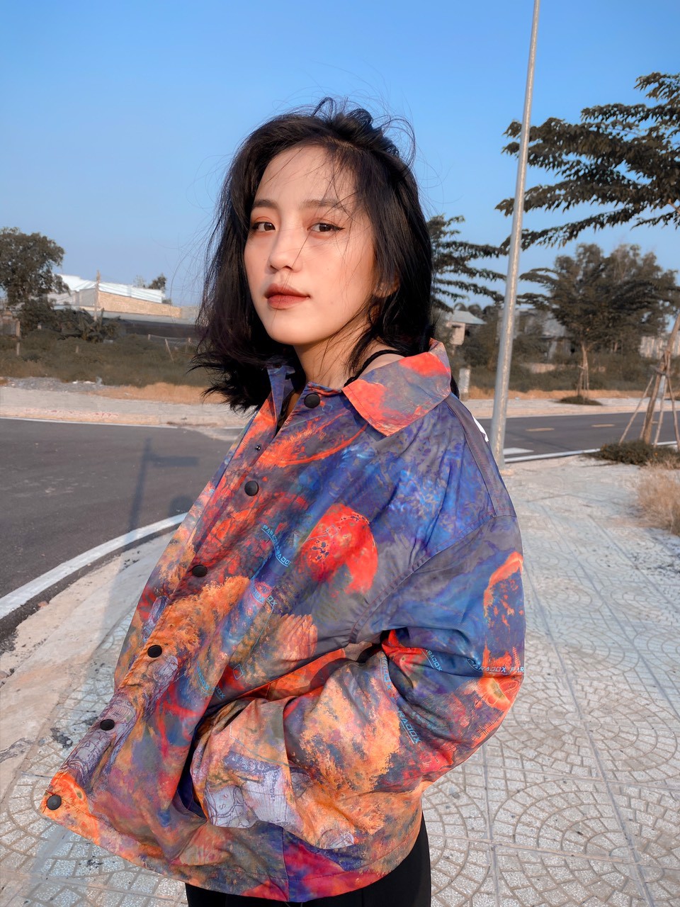 PARADOX Áo khoác dù PARALLEL JACKET