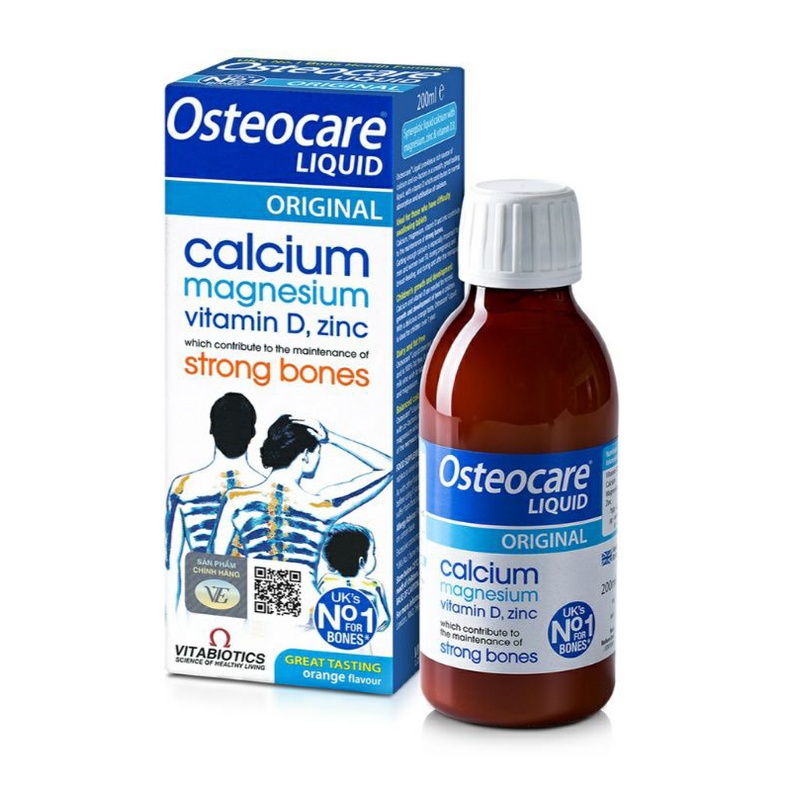Date 3/26 Canxi nước Osteocare Liquid 200ml của Anh