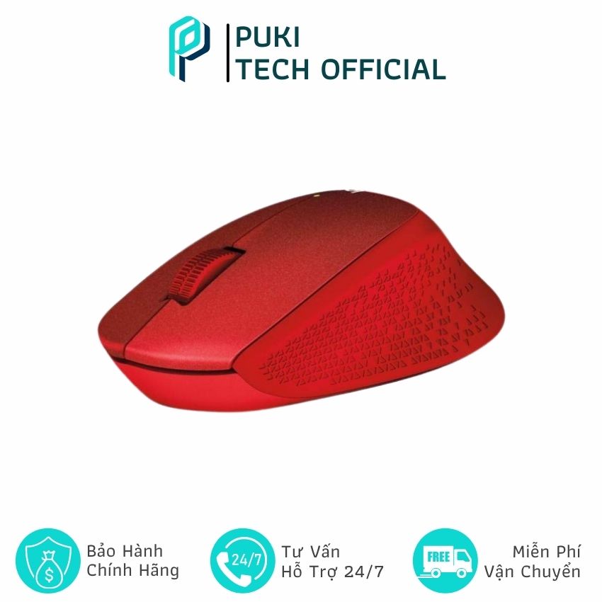 [Freeship] Chuột Không Dây Bluetooth Cho Laptop Giá Rẻ Logitech M331 -PUKI Tech Official- PUKI22 Thiết Kế Nhỏ Gọn, Giảm Ồn, Dễ Cầm Di Chuyển, Độ Nhạy Cao, Chuột Chuyên Văn Phòng, Chơi Game, Dùng Cho Máy Tính/ PC/ Laptop