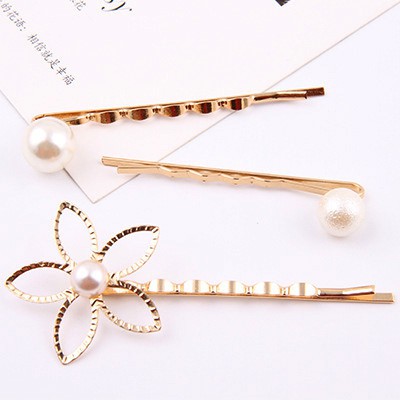 Set 3 kẹp hoa 5 cánh xinh xắn Ni9