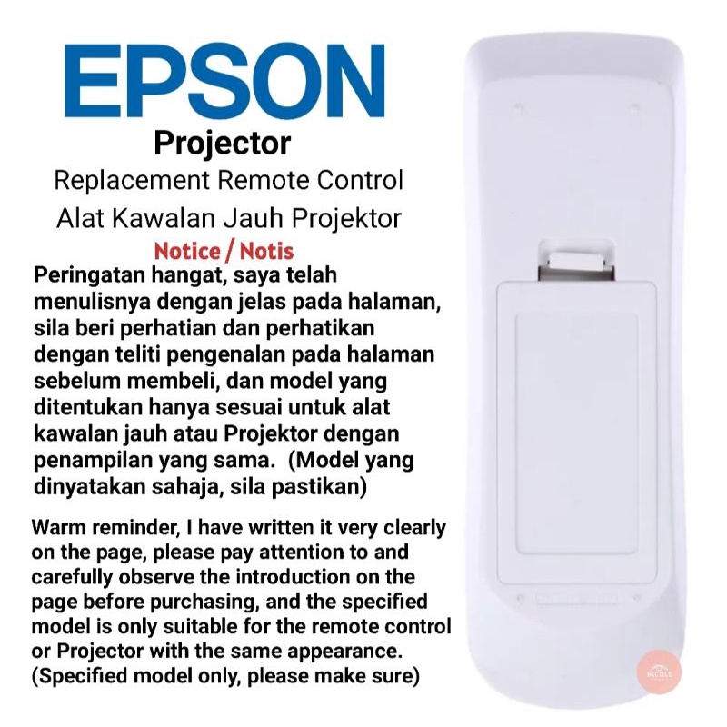 Điều Khiển Từ Xa Thay Thế Máy Chiếu Epson