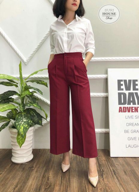 [25-27/4 Hoàn tiền 15%]Quần Ống Rộng Siêu Sang 1m