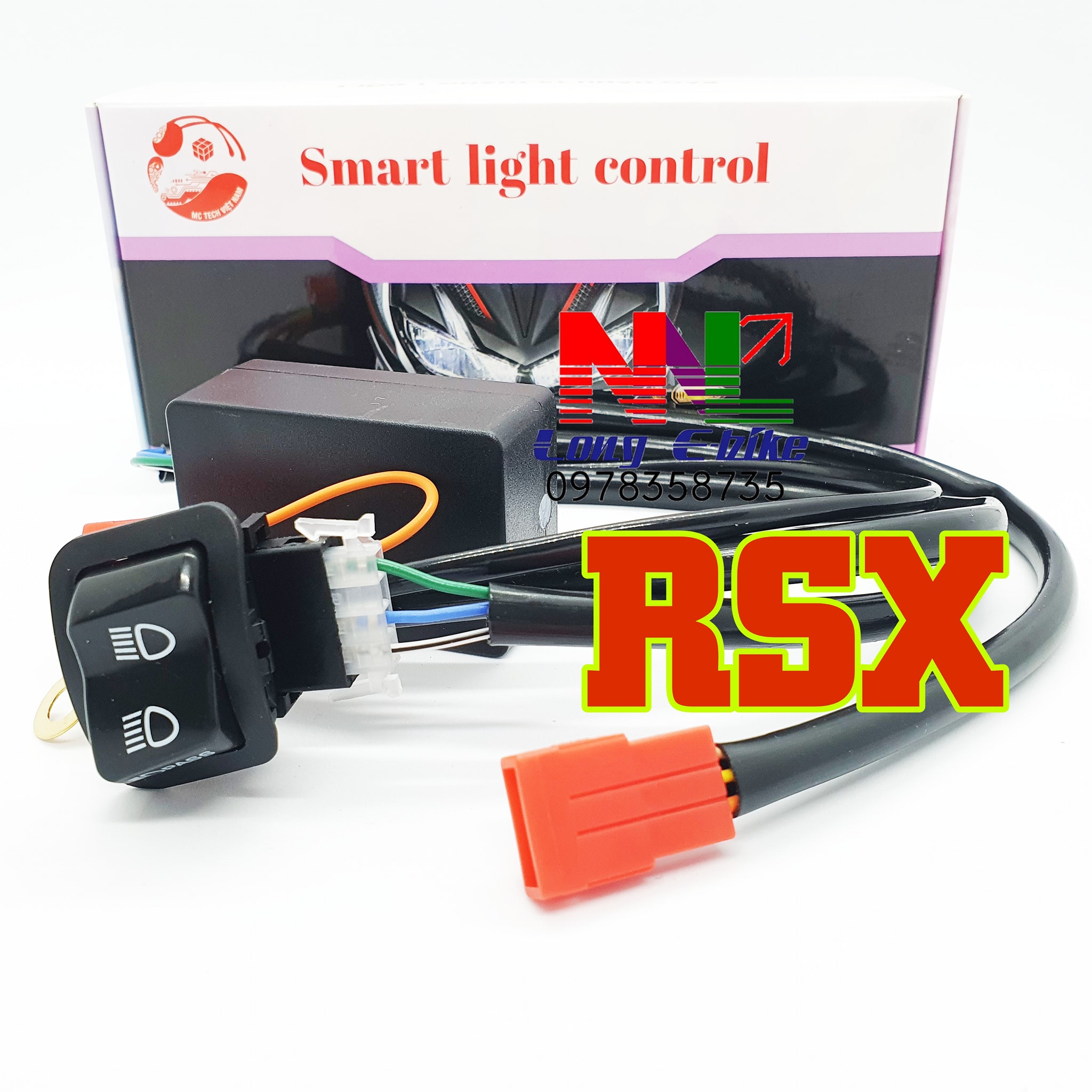 mạch tắt đèn RSX, kèm passing