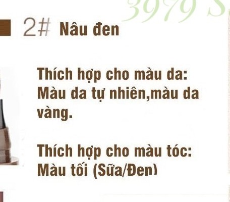Bút Vẽ Chân Mày Phẩy Sợi 4D Không Thấm Nước