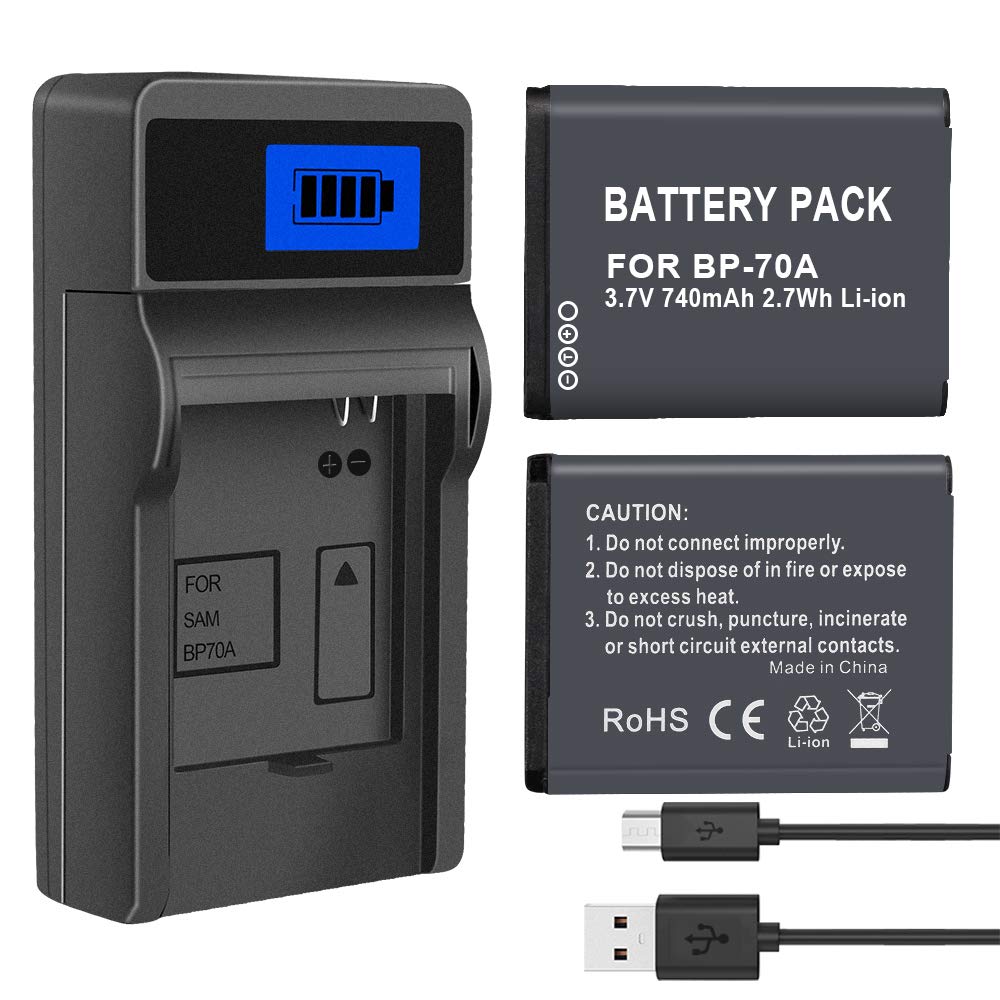 Sạc pin máy ảnh BP-70A Camera Battery Charger BP70A