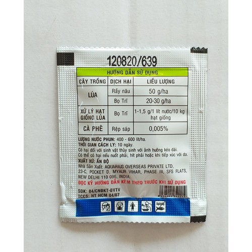 Thuốc trừ rầy Tata 25WG - 2gr