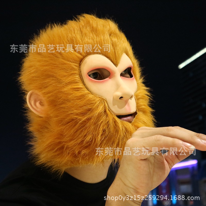 (CÓ SẴN) Mặt Nạ Tôn Ngộ Không Mặt Nạ Tề Thiên Đại Thánh Loại Trùm Đầu 1 Mảnh Và Loại 3 Mảnh Cao Cấp