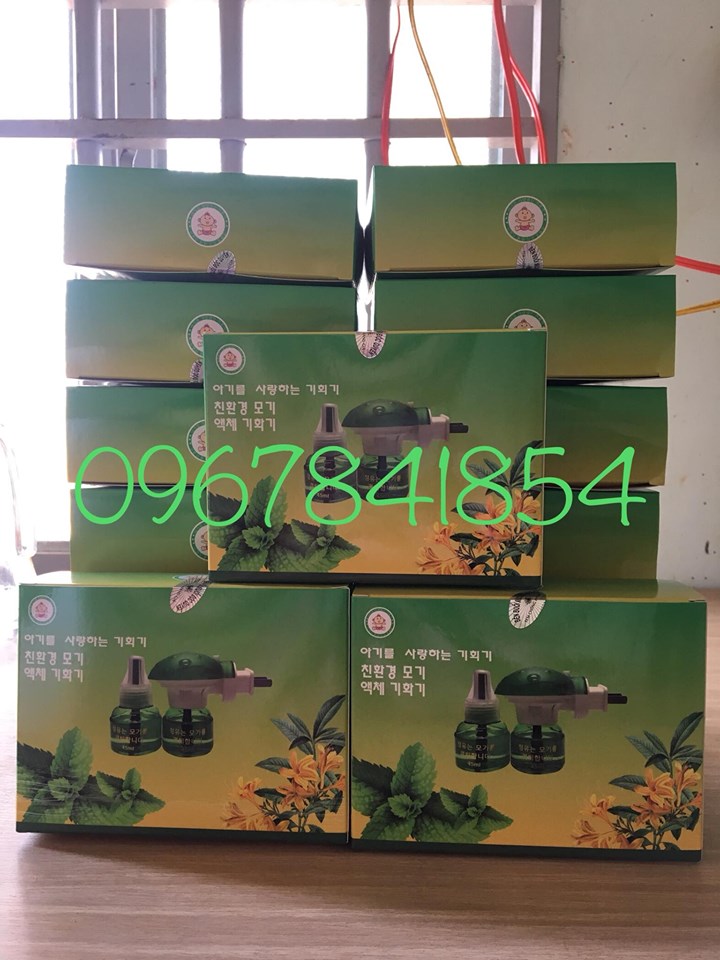 Đèn đuổi muỗi thông minh tinh dầu hàn quốc