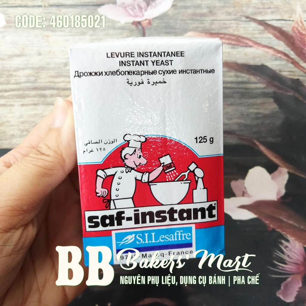 [HCM]Men khô LẠT Saf-Instant ĐỎ - CỤC 125gr