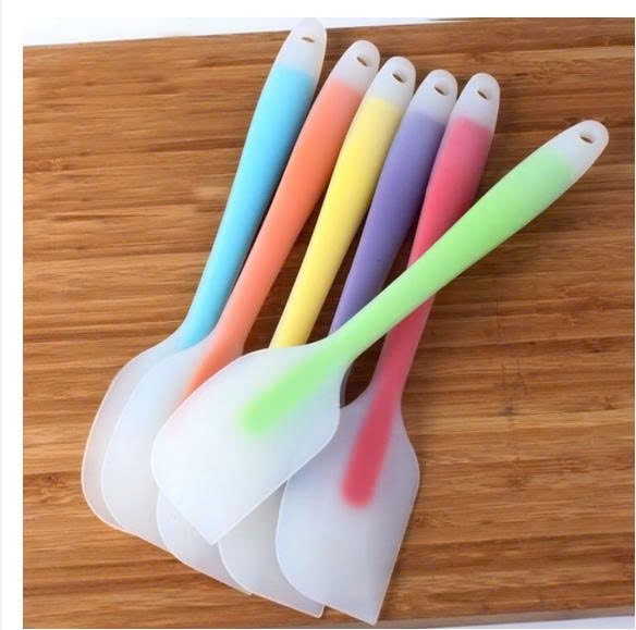 Thìa Vét bột Silicon 20cm -27cm, Thìa Múc Silicone