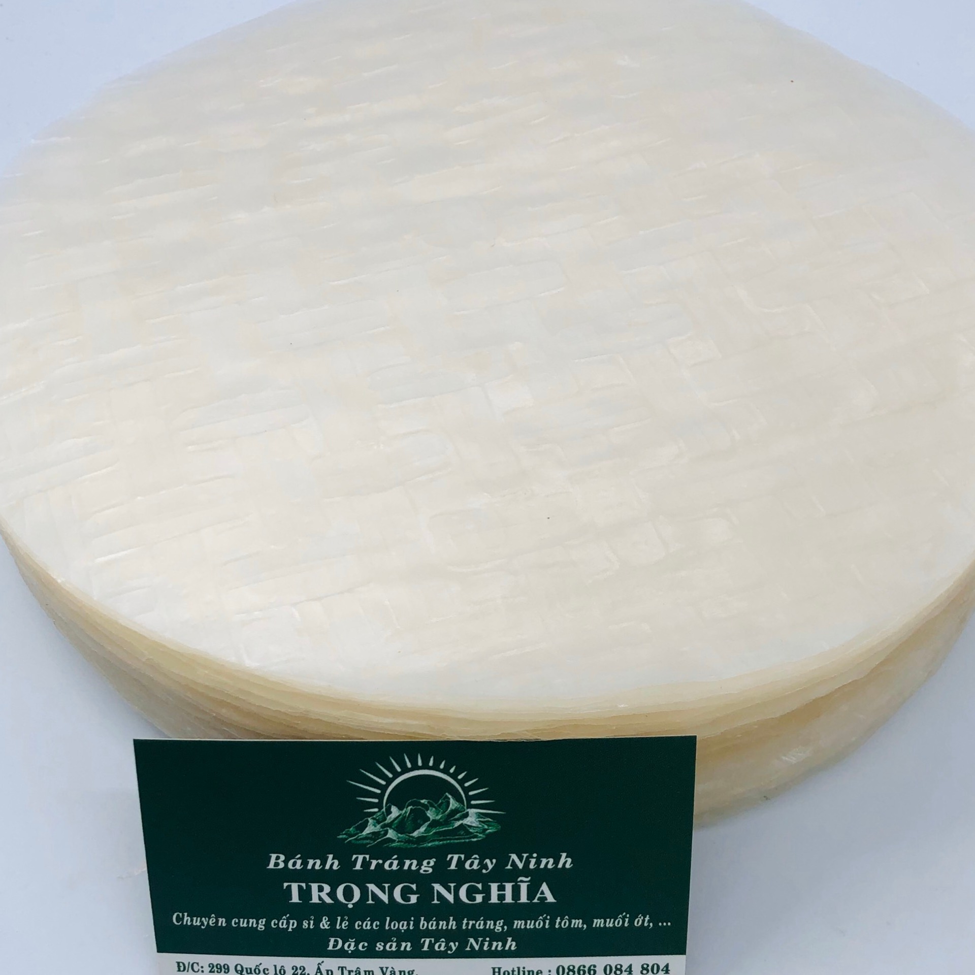 500 Gram Bánh Tráng Trắng Cuốn Thịt Tây Ninh