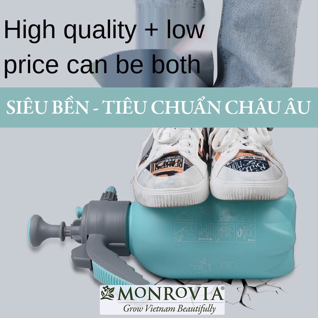 Bình xịt tưới cây phun sương Monrovia 2 lít