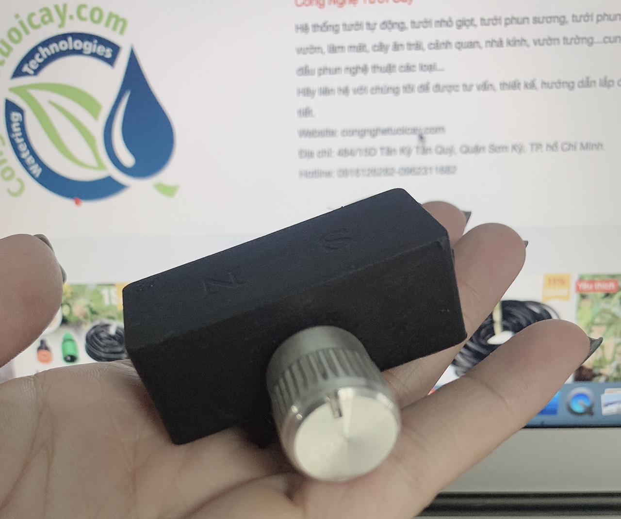 Bộ điều chỉnh tốc độ máy bơm mini - Chiết áp điều tốc 12v