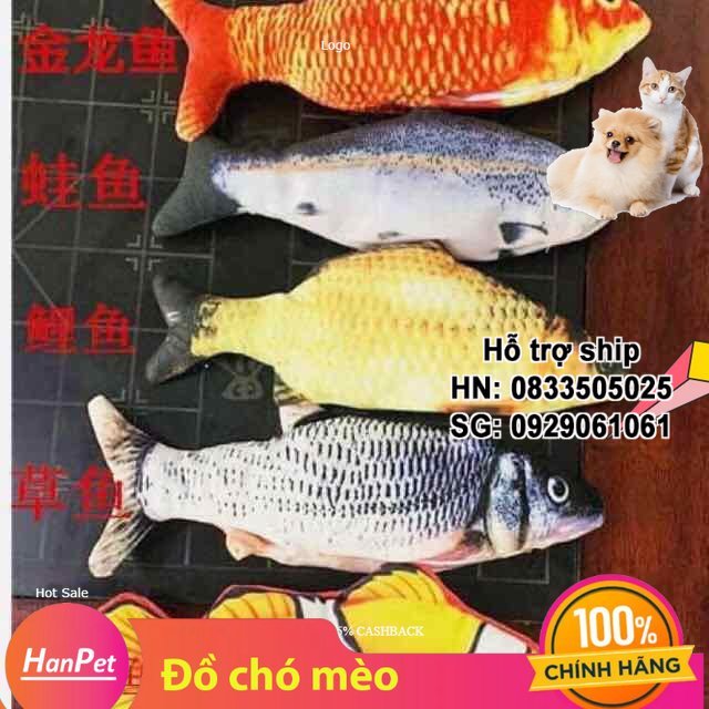 Hanpet - Cá nhảy Tiktok siêu hot Đồ chơi cho mèo