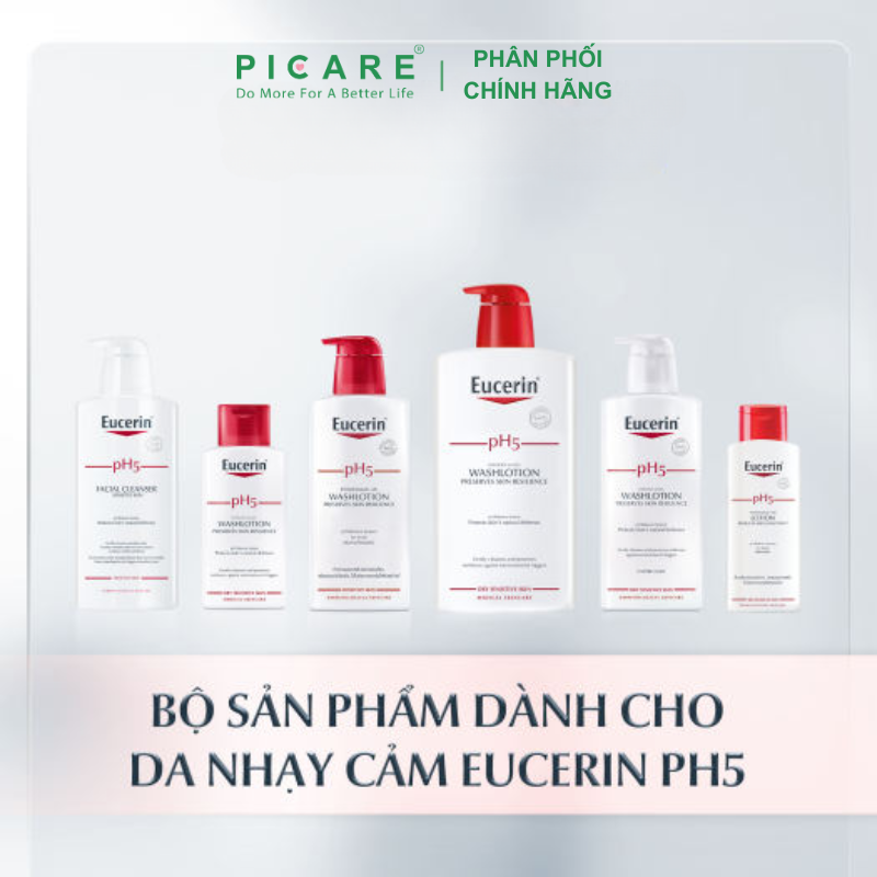 Sữa tắm dành cho da nhạy cảm Washlotion pH5 Eucerin 1000ml