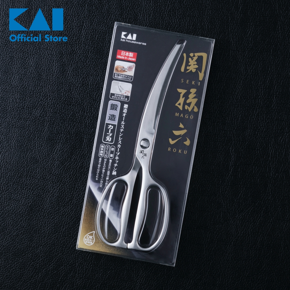 Kéo cắt gà cao cấp Nhật KAI lưỡi cong DH3346