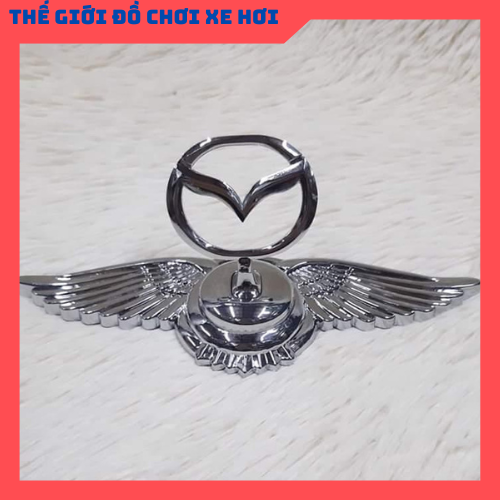 Logo cánh chim thiên thần gắn mui xe Hãng MAZDA