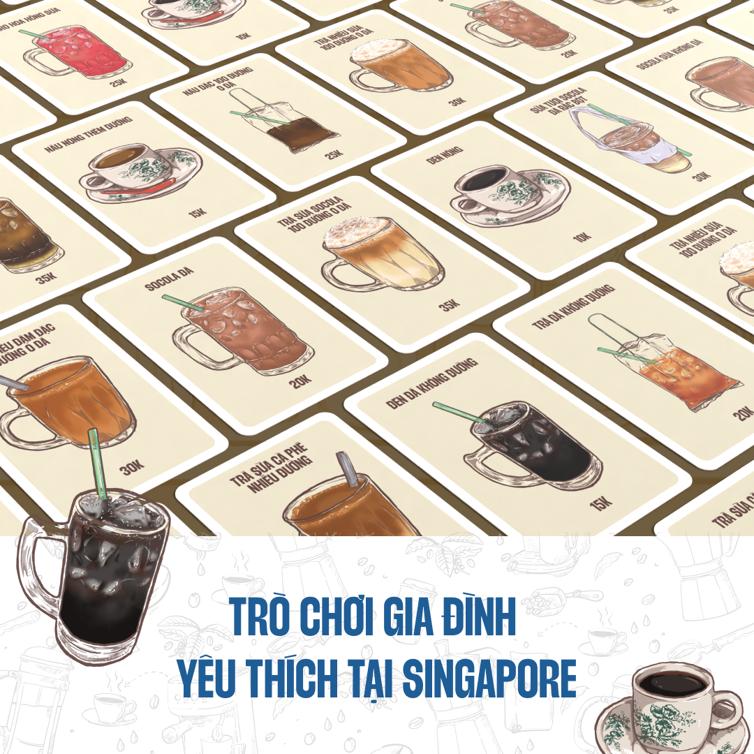 Vua Cà Phê | Board game, game thẻ bài Vua Cafe