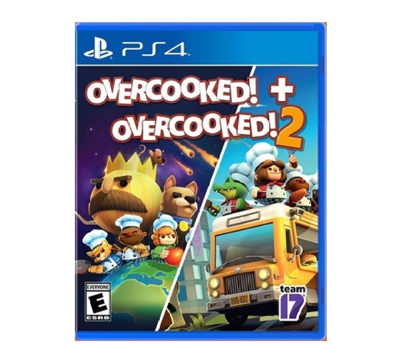 Đĩa game Overcooked 1 + 2 PS4