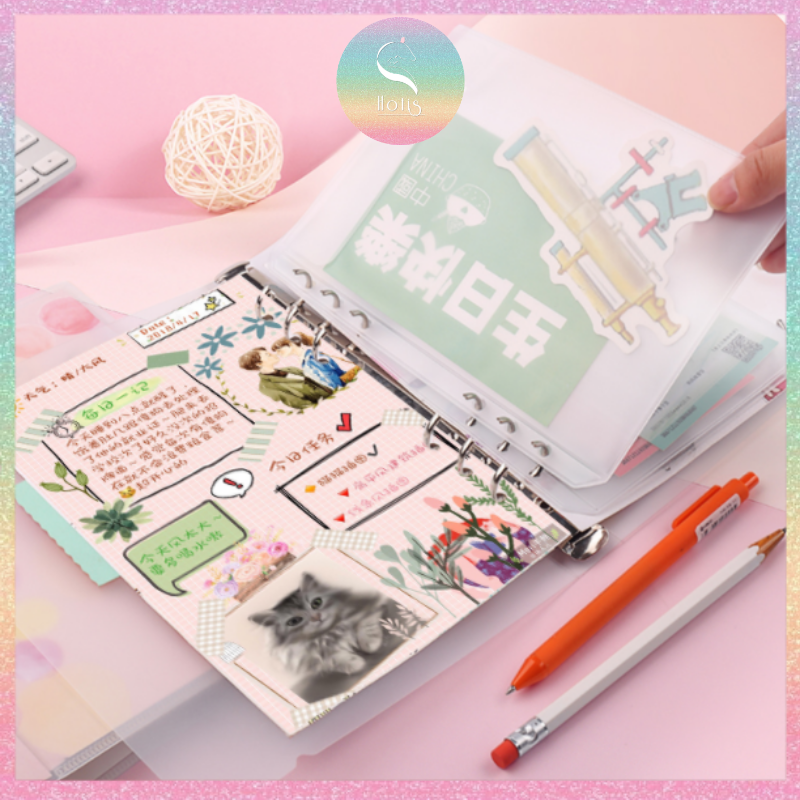 White Binder Bìa còng binder notebook A7/ A6/ A5/ B5/ A4 (Không kèm giấy)