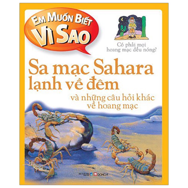 Fahasa - em muốn biết vì sao - sa mạc sahara lạnh về đêm