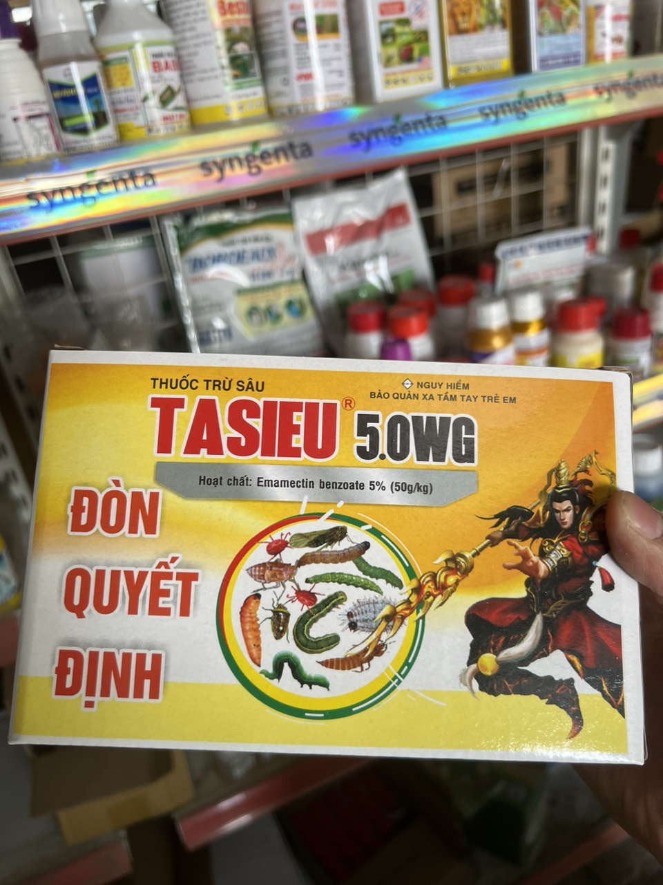 Thuốc trừ sâu sinh học Tasieu 5wg (gói 5gr)