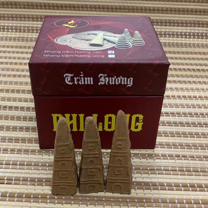Nhang nụ tháp trầm hương Phi Long cao cấp